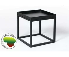 Modernaus stiliaus metalinis kavos staliukas Cube