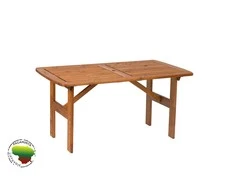 Venta lauko stalas, medaus spalvos