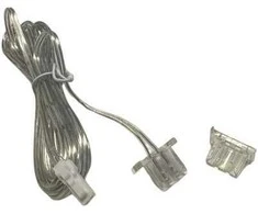 Baldinio šviestuvo HN-81003 pajungimas su laidu, 2 metrai