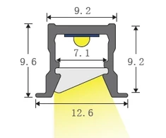 Baldinis šviestuvas HN-81014, 10W