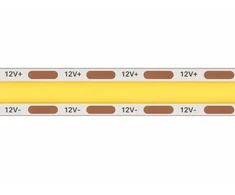 COB LED juosta COB65, 400D, 12V, 10W, 3000K, 5mm, IP20