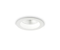 Lubinis šviestuvas Ideal Lux 10W recessed lamp 1 light BASIC, 3000K, chrome