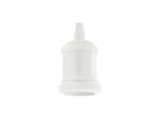 Ideal Lux Bulb holder ACCESSORI, E27, baltas