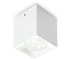 Lubinis šviestuvas Ideal Lux 5W LED paviršinis šviestuvas DOT, baltas, 3000K, dimeriuojamas, 319797