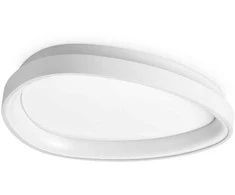 Lubinis šviestuvas Ideal Lux 24W LED paviršinis šviestuvas GEMINI, baltas, 3000K, 328010