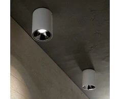 Lubinis šviestuvas Ideal Lux 10W ceiling lamp with 1 light NITRO, 3000K, auksinis color