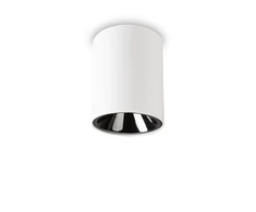 Lubinis šviestuvas Ideal Lux 15W ceiling lamp with 1 light NITRO, 3000K, juodas