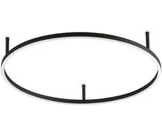 Ideal Lux Lubinis šviestuvas Oracle Slim Pl D070 Round Bk 3000K