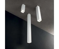 Lubinis šviestuvas Ideal Lux Ceiling lamp with 1 light SKY, GU10, baltas