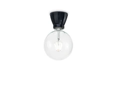 Lubinis šviestuvas Ideal Lux Wall lamp with 1 light WINERY, E27, juodas