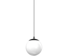 Ideal Lux 10W LED pakabinamas šviestuvas EGO, juodas, 3000K, dimeriuojamas, 327525