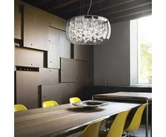 Pakabinamas šviestuvas Ideal Lux Suspended lamp with 5 lights AUDI-80, G9, pilka