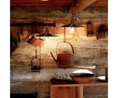 Pakabinamas šviestuvas Ideal Lux Suspended lamp with 1 light CANTINA, E27, juodas