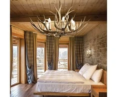 Pakabinamas šviestuvas Ideal Lux Suspended lamp with 8 lights CHALET, E14, baltas