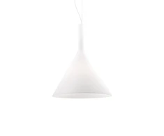 Pakabinamas šviestuvas Ideal Lux Suspended lamp with 1 light COCKTAIL, E27, baltas