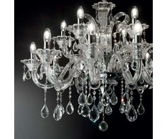 Pakabinamas šviestuvas Ideal Lux Suspended lamp with 15 lights COLOSSAL, E14, rust color