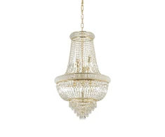 Pakabinamas šviestuvas Ideal Lux Suspended lamp with 10 lights DUBAI, E14, coffee color
