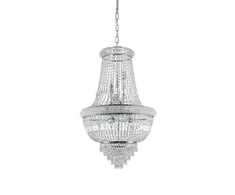 Pakabinamas šviestuvas Ideal Lux Suspended lamp with 10 lights DUBAI, E14, antracite