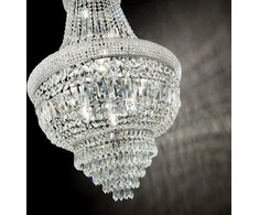 Pakabinamas šviestuvas Ideal Lux Suspended lamp with 10 lights DUBAI, E14, coffee color