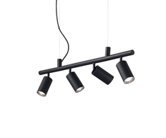 Pakabinamas šviestuvas Ideal Lux Floor lamp with 1 light TOMMY, GX53, juodas