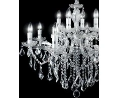 Pakabinamas šviestuvas Ideal Lux Suspended lamp with 18 lights FLORIAN, E14, baltas