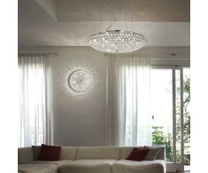 Pakabinamas šviestuvas Ideal Lux Suspended lamp with 12 lights KING, G9, chrome