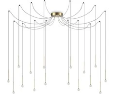 Ideal Lux Pakabinamas šviestuvas Lucciola Sp16 Ottone