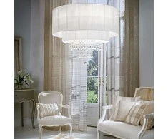 Pakabinamas šviestuvas Ideal Lux Suspended lamp with 10 lights OPERA, E27, baltas