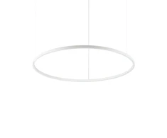 Pakabinamas šviestuvas Ideal Lux 44W suspended lamp with 1 light HALO, 3000K, baltas