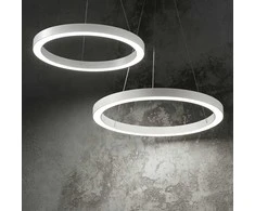 Pakabinamas šviestuvas Ideal Lux 39W suspended lamp with 1 light ORACLE, 3000K, juodas