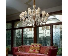 Pakabinamas šviestuvas Ideal Lux Suspended lamp with 18 lights STRAUSS, E14, antracite