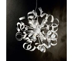 Pakabinamas šviestuvas Ideal Lux Suspended lamp with 6 lights VORTEX, E14, baltas