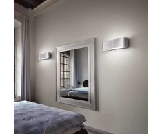 Sieninis šviestuvas Ideal Lux Wall lamp with 2 lights CLIP, G9, pilka