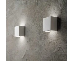 Sieninis šviestuvas Ideal Lux Wall lamp with 1 light FLASH GESSO, G9, ruda