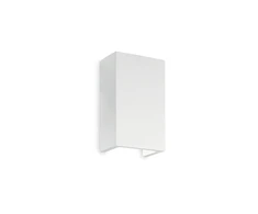 Sieninis šviestuvas Ideal Lux Wall lamp with 1 light FLASH GESSO, G9, baltas