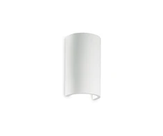 Sieninis šviestuvas Ideal Lux Wall lamp with 1 light FLASH GESSO, G9, baltas