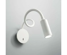 Sieninis šviestuvas Ideal Lux 3W wall lamp with 1 light FOCUS-1, 3000K, juodas