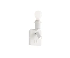 Sieninis šviestuvas Ideal Lux Suspended lamp with 1 light LOOK, GU10, chrome