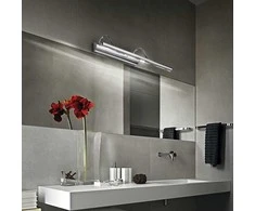 Sieninis šviestuvas Ideal Lux Wall lamp with 4 lights MIRROR-10, G9, sidabrinis color