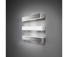 Sieninis šviestuvas Ideal Lux Wall lamp with 3 lights POSTA, E14, baltas