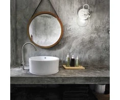 Sieninis šviestuvas Ideal Lux Wall lamp with 1 light Radijas, E27, baltas