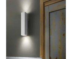 Sieninis šviestuvas Ideal Lux Wall lamp with 2 lights SKY, GU10, baltas