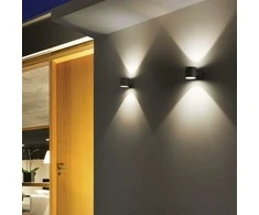 Sieninis šviestuvas Ideal Lux Wall lamp with 1 light SNIF, G9, juodas