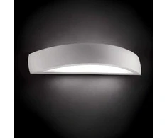 Sieninis šviestuvas Ideal Lux Wall lamp with 2 lights SODA, E14, baltas