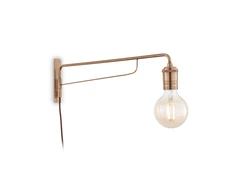 Sieninis šviestuvas Ideal Lux Wall lamp with 2 lights TRIPLO, E27, baltas