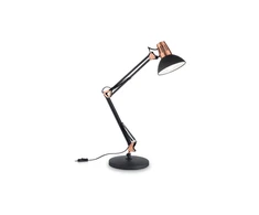 Ideal Lux 1W wall lamp with 2 lights HOTEL, 3000K, juodas