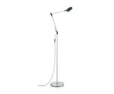 Ideal Lux 10W floor lamp with 1 light FUTURA, 4000K, juodas