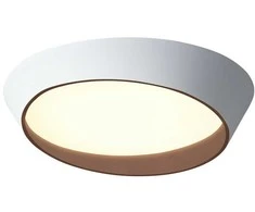 Lubinis šviestuvas Bikuvalt 65W LED paviršinis šviestuvas LUCANO, baltos/rožinės sp., 3000K