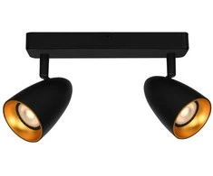 Italux Lubinis šviestuvas Tino SPL-36748-2-BK-GD