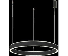 Italux 60W LED pakabinamas šviestuvas BRASCO UP DOWN, juodas, 3000/4000K, dimeriuojamas